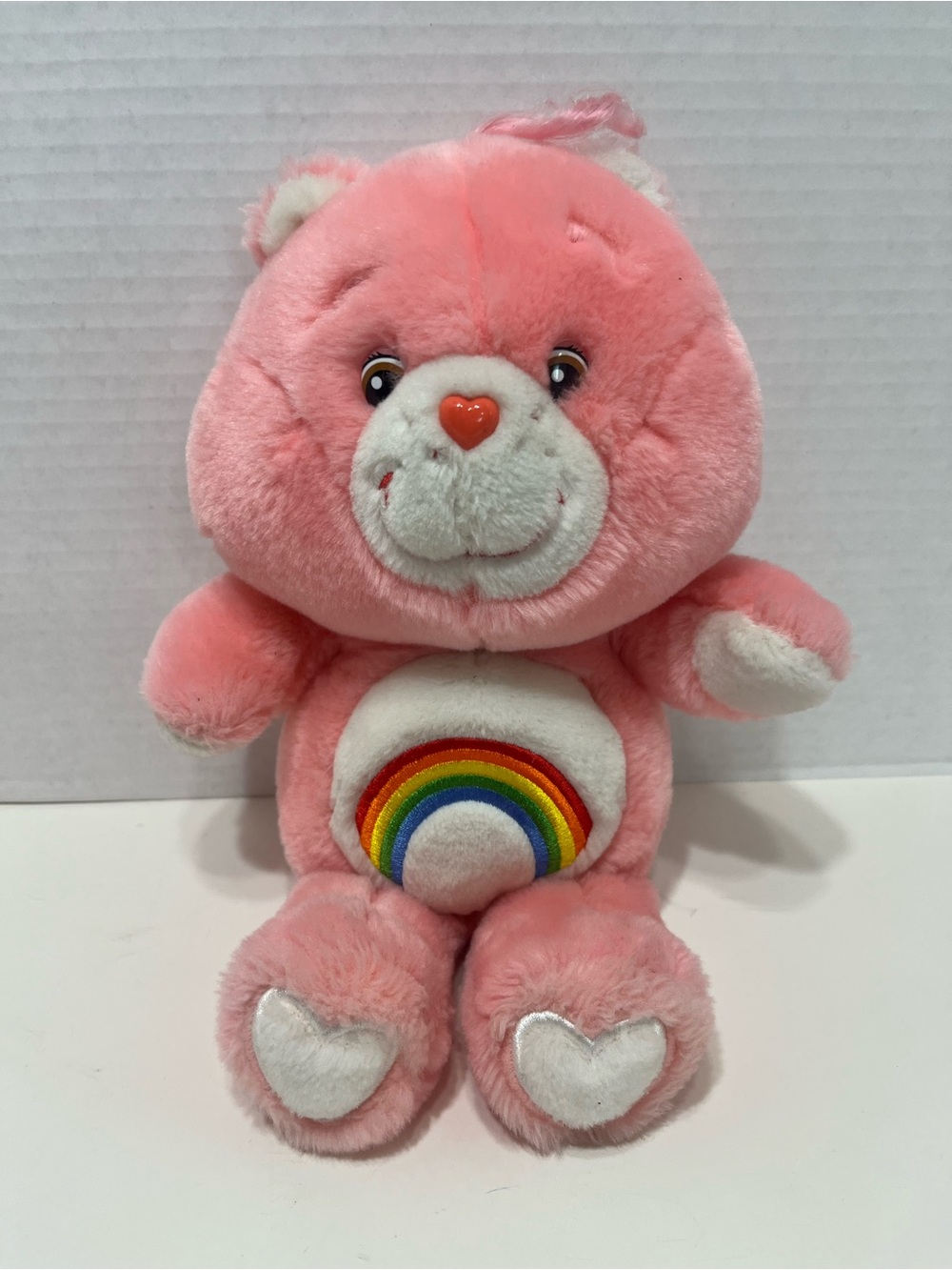 CARE BEARS 13” Cheer bear care bear plush doll stuffed animal toy 2002 vintage